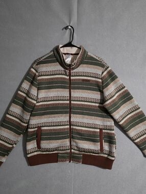 Cinch Womens Full Zip Sweater Knit Fleece Lined Jacket Size Large